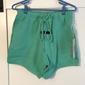 Fear‎ of God Essentials SS24 Sweat Shorts Mint Leaf - Size XS Streetwear